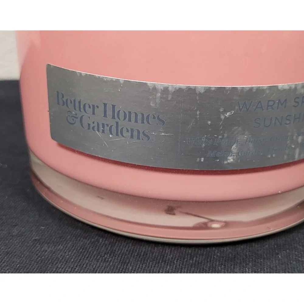Better Homes & Gardens Candle Warm Spring Sunshine 16.3 oz Jar, Triple Wick